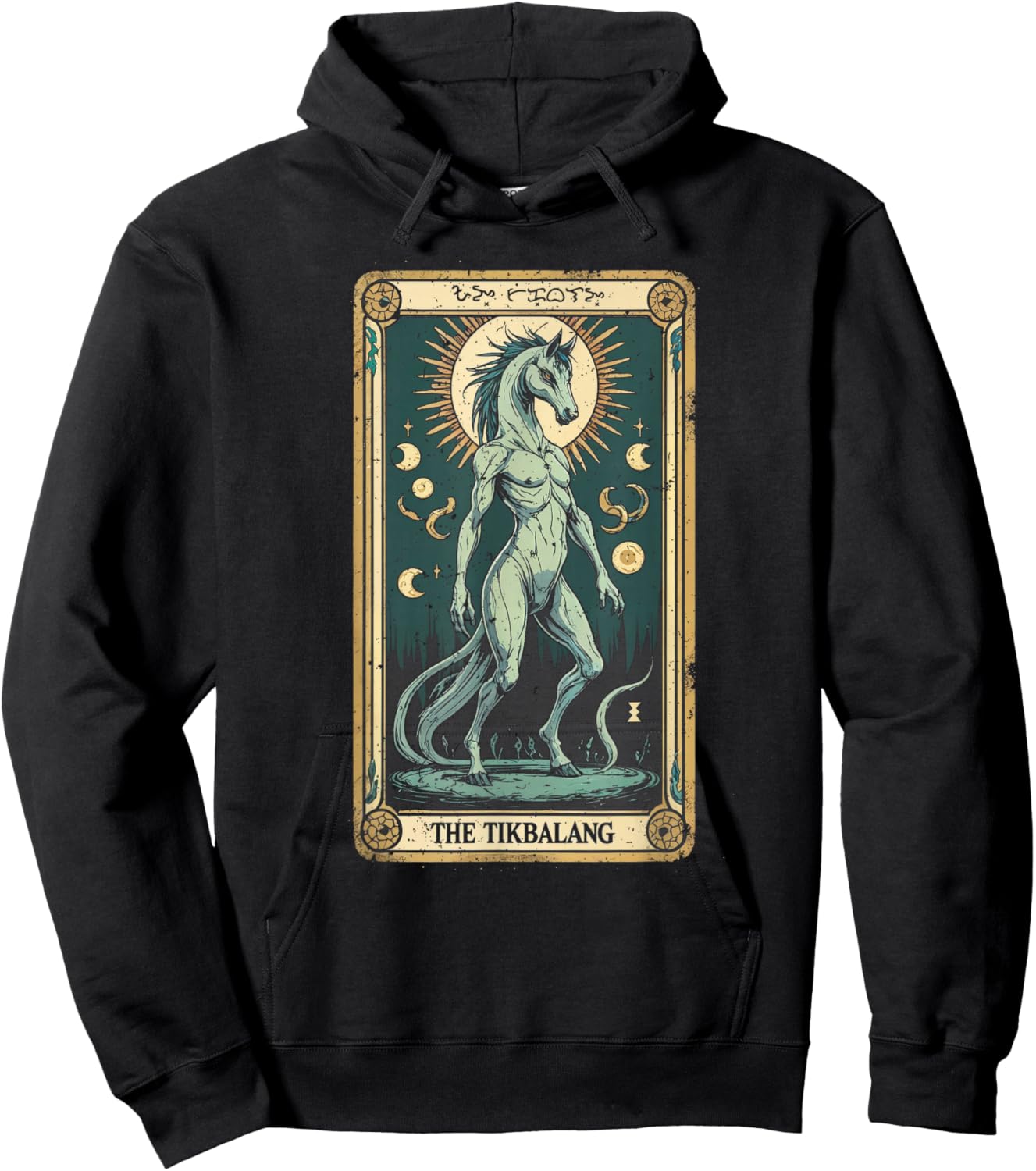 The Tikbalang Creature Mythological Creatures Hoodie - Hoodie | Black