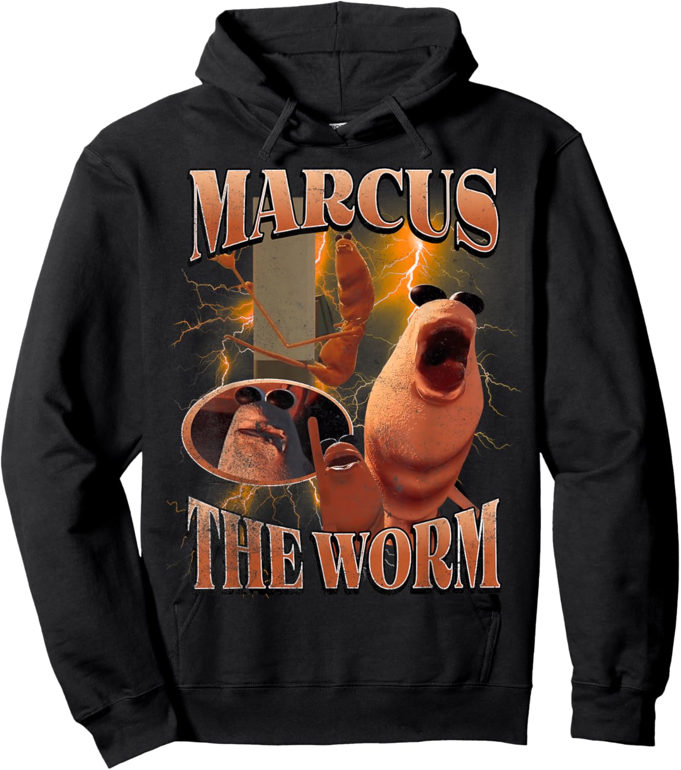 Marcus The Worm Hoodie - Hoodie | Black