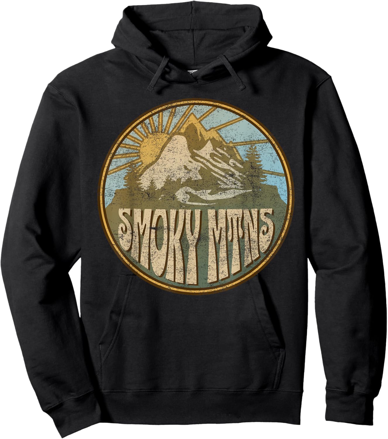 Smoky Mountains National Park Hoodie - Hoodie | Black