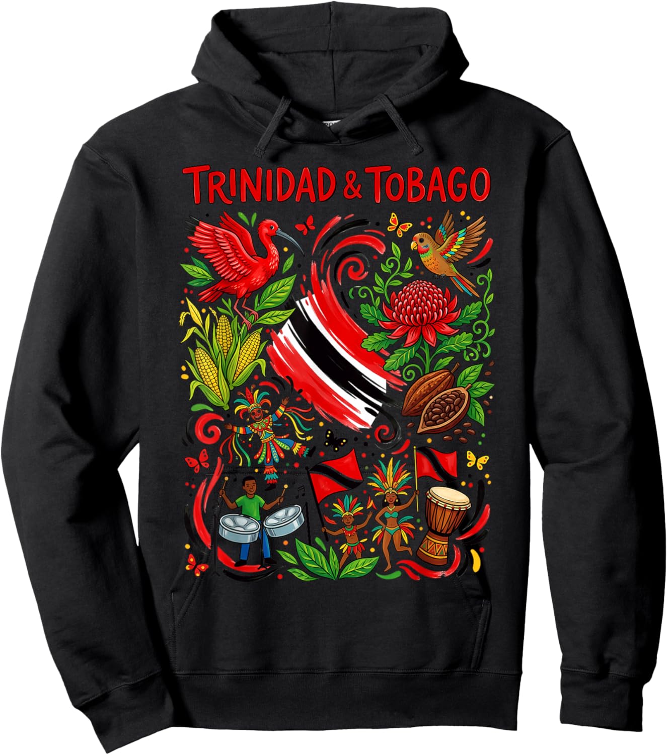 Trinidad und Tobago Hoodie - Hoodie | Black