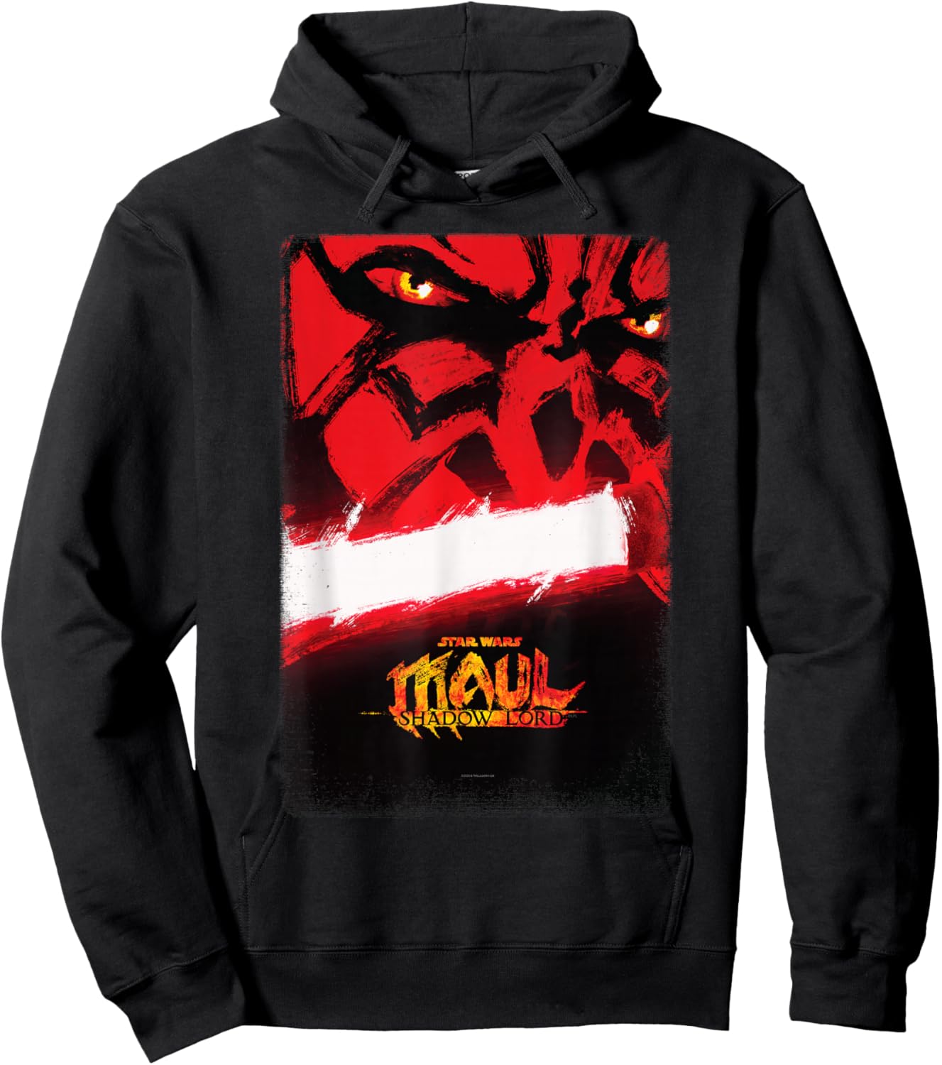 Star Wars Maul - Shadow Lord Official Pre-Release Poster Art Hoodie - Hoodie | Black