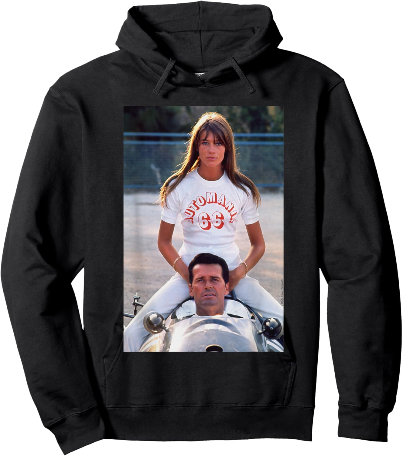 James Garner Françoise Hardy Film Duffy Archive Photography Hoodie - Hoodie | Black
