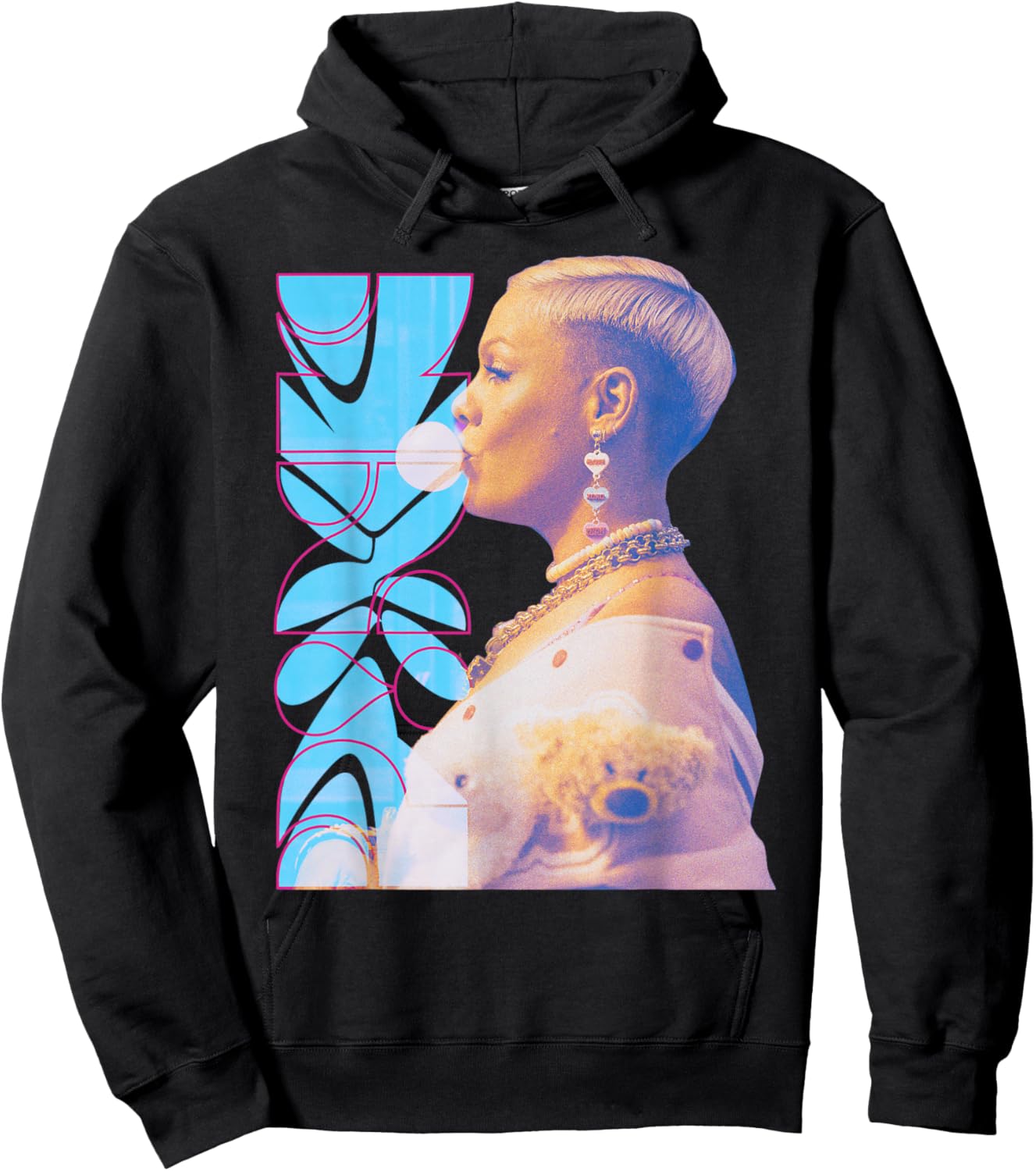 P!NK Bubblegum Hoodie - Hoodie | Black