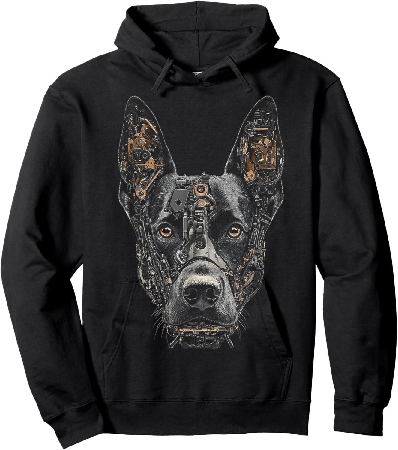 Belgian Malinois Dog Graphic Pet Art Belgian Malinois Women Kids Hoodie - Hoodie | Black