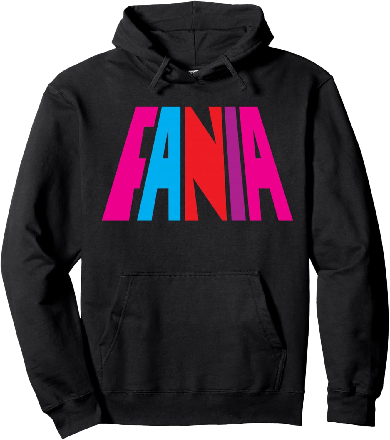 Fania Logo Hoodie - Hoodie | Black