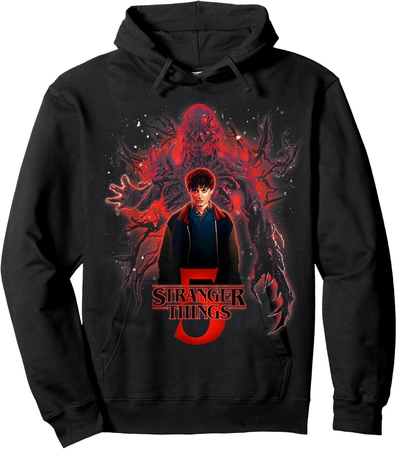Stranger Things Will Versus Vecna Officially Licensed Hoodie - Hoodie | Black