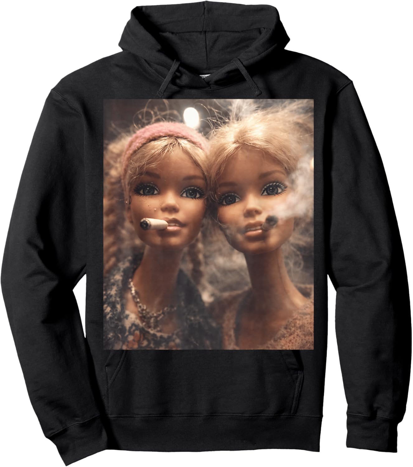 Disgusted FACE Meme DOLL Babe X Only Cute Baby Love Fans Hoodie - Hoodie | Black