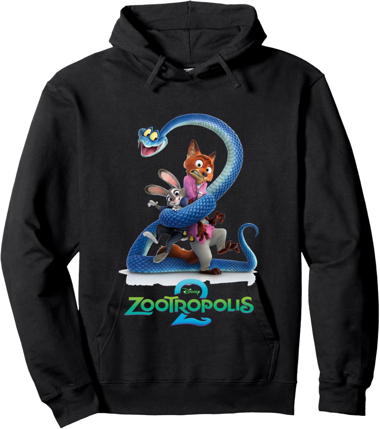Zootopia Poster Hoodie - Hoodie | Black