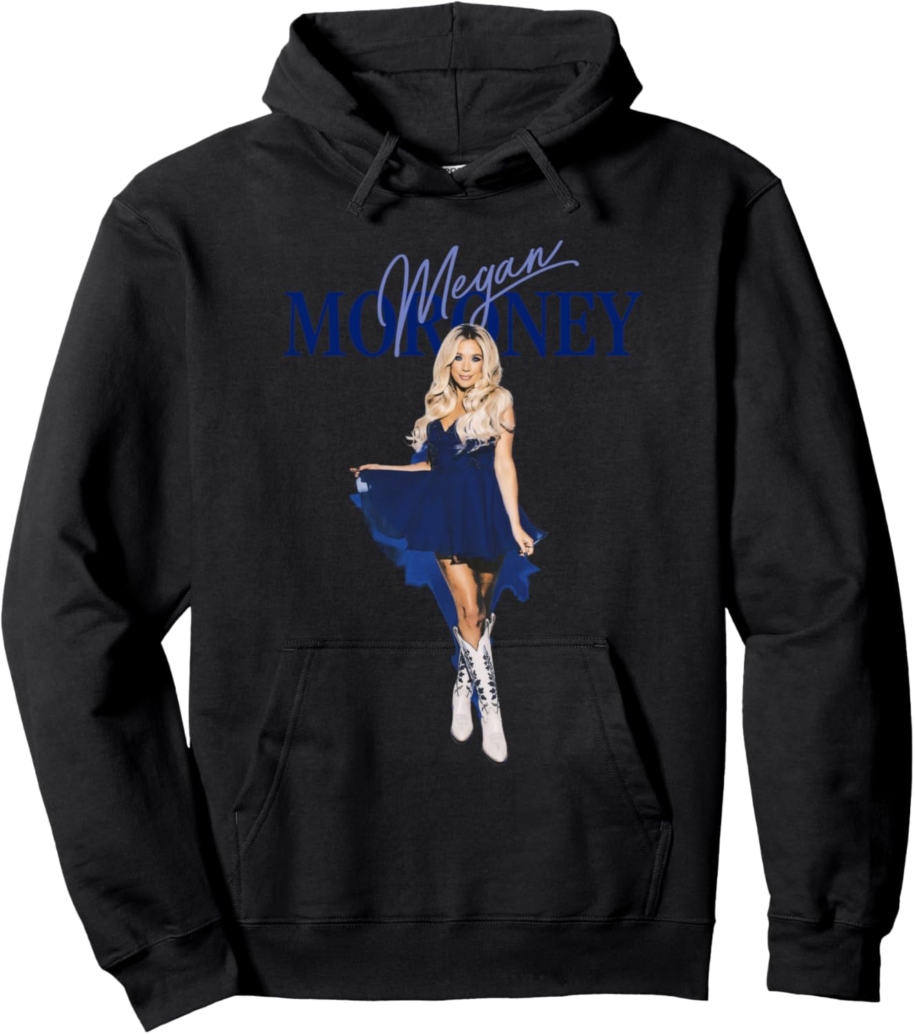Megan Moroney Am I Okay Dress Hoodie - Hoodie | Black
