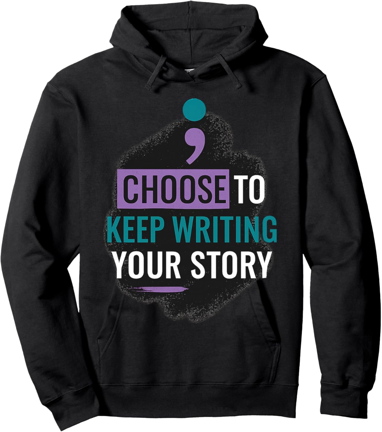 Choose to Keep Writing Your the Story gifts men Hoodie - Hoodie | Black