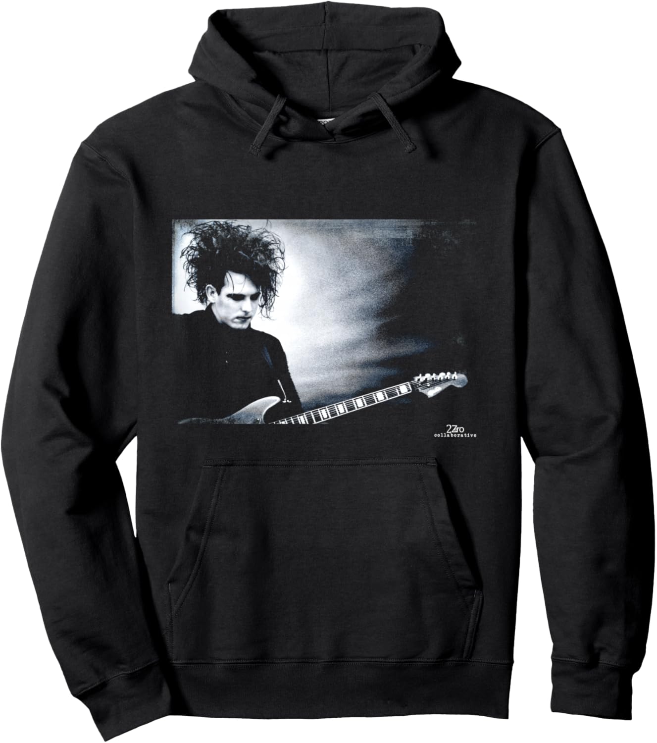Robert Smith The Cure Live Disintegration Era Phil Nicholls Manche Longue Hoodie - Hoodie | Black
