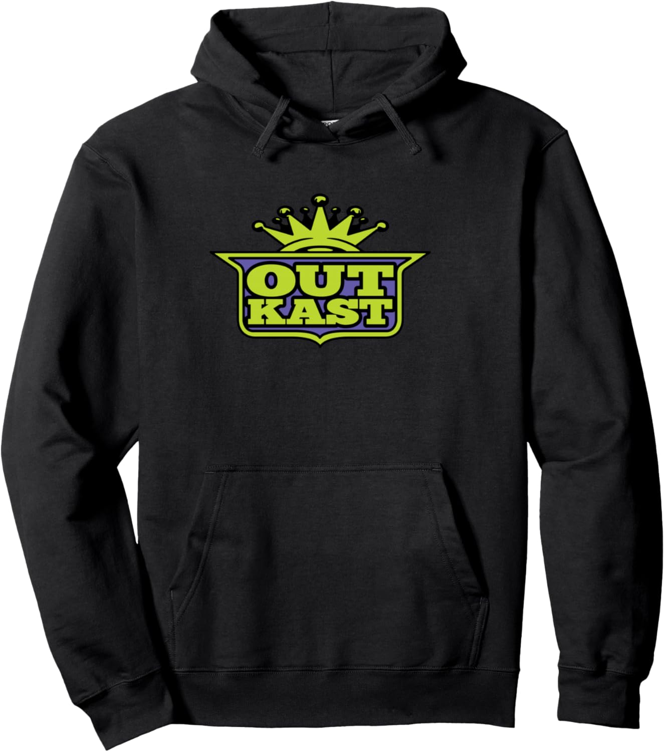 Outkast Spell Out Logo Hoodie - Hoodie | Black