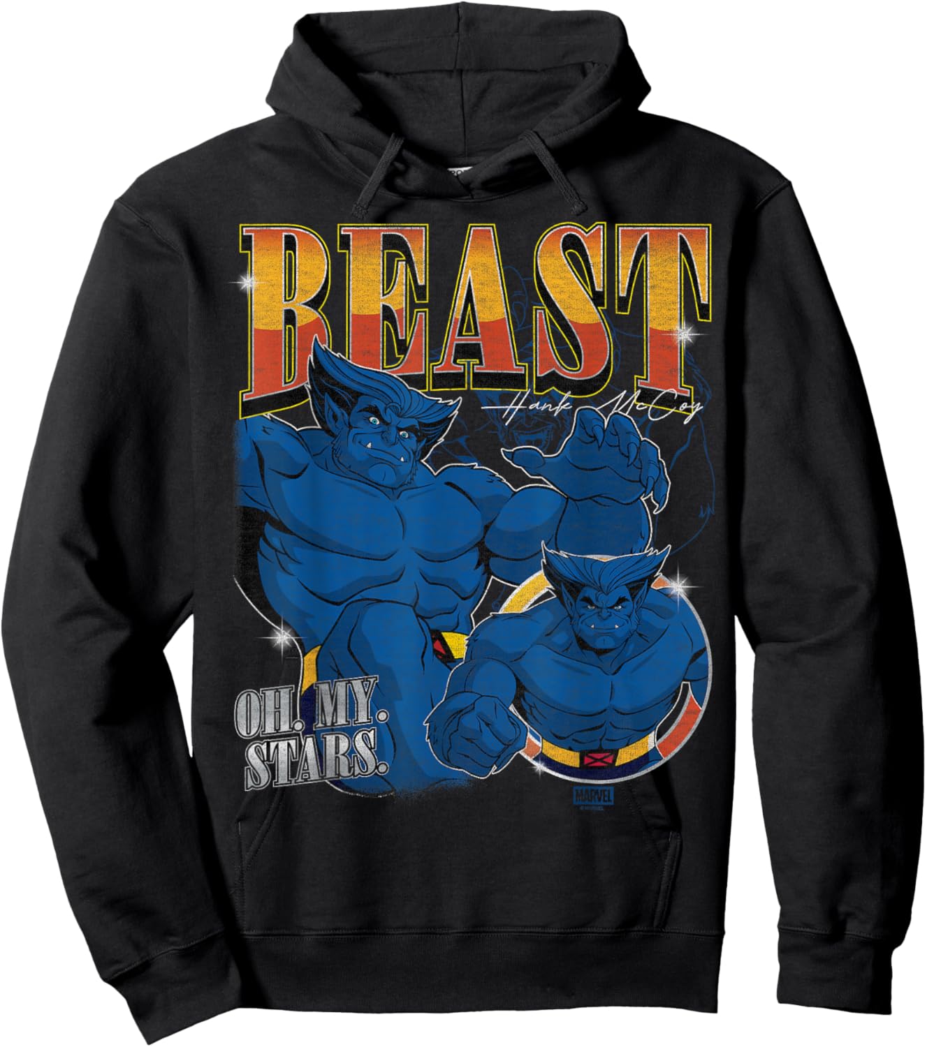 X-Men - Beast Oversized Hoodie - Hoodie | Black