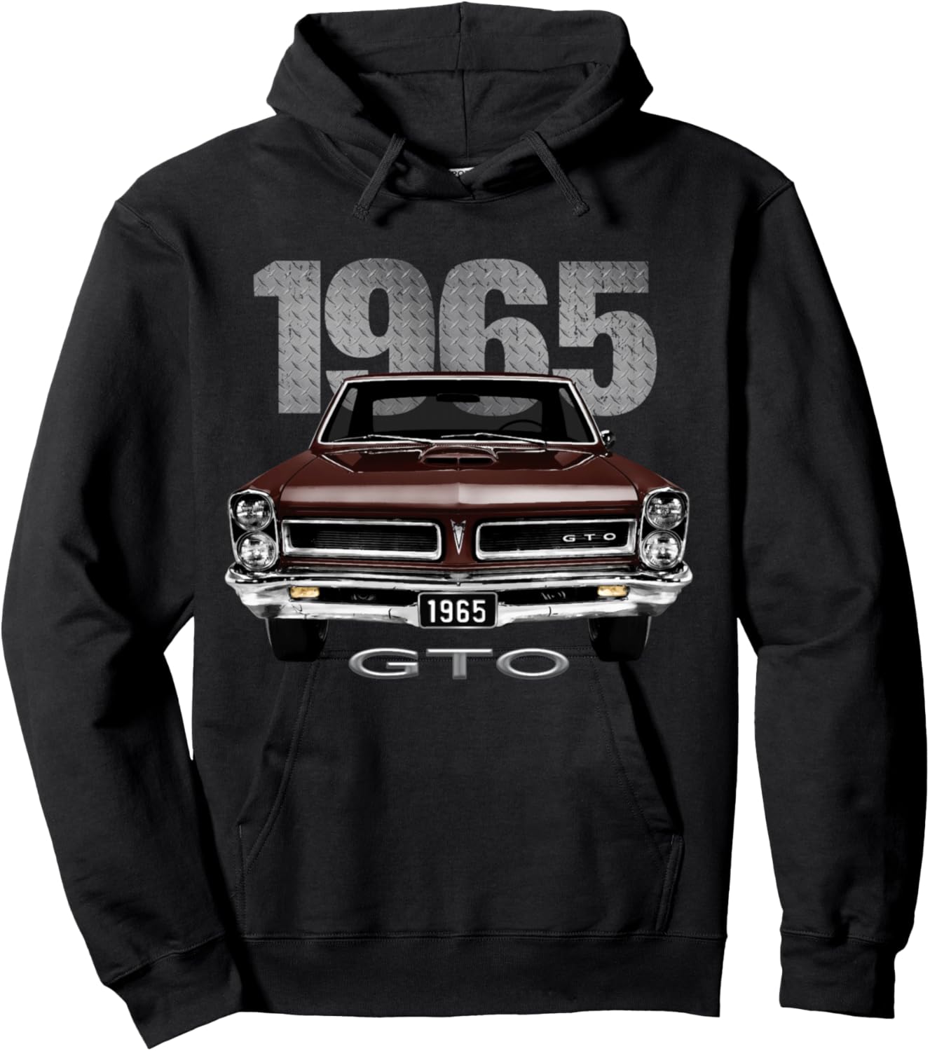 1965 GTO vintage cars classic Hoodie - Hoodie | Black