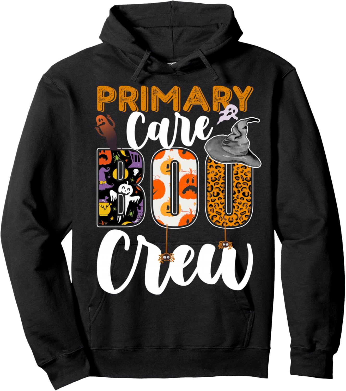 Primary Care Boo Crew Halloween Match Physician Hoodie - Hoodie | Black