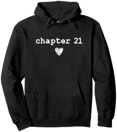 Chapter 21 | Book Lovers Readers & Authors 21st Birthday Hoodie - Hoodie | Black