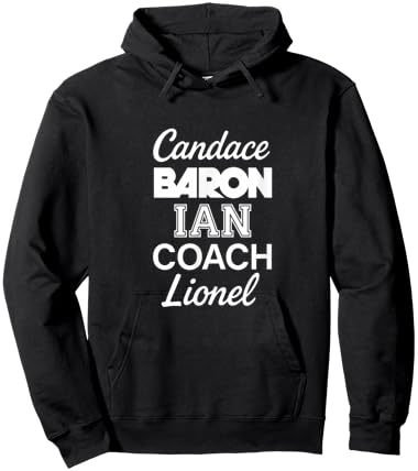 NEW Team Candace Baron Coleman Shirt Ian Coach Lionel GO MAX Hoodie - Hoodie | Black
