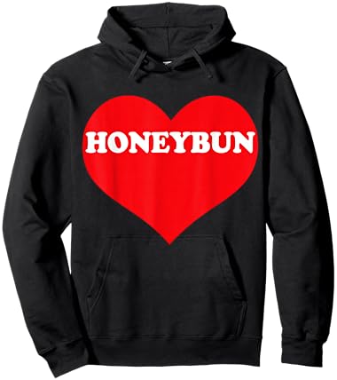 I Heart Honeybun, I Love Honeybun Custom Hoodie - Hoodie | Black