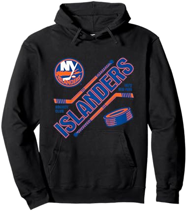 New York Islanders Force Gray Officially Licensed Hoodie - Hoodie | Black