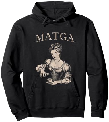 Vintage MATGA Make Aqua Tofana Great Again Funny Feminist Hoodie - Hoodie | Black