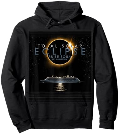 Total Solar Eclipse 2026 Cruise Squad Hoodie - Hoodie | Black