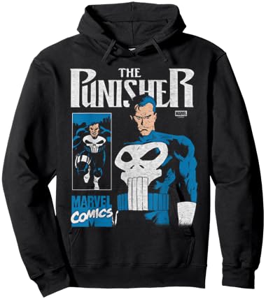 The Punisher - Comic Cover Hoodie - Hoodie | Black