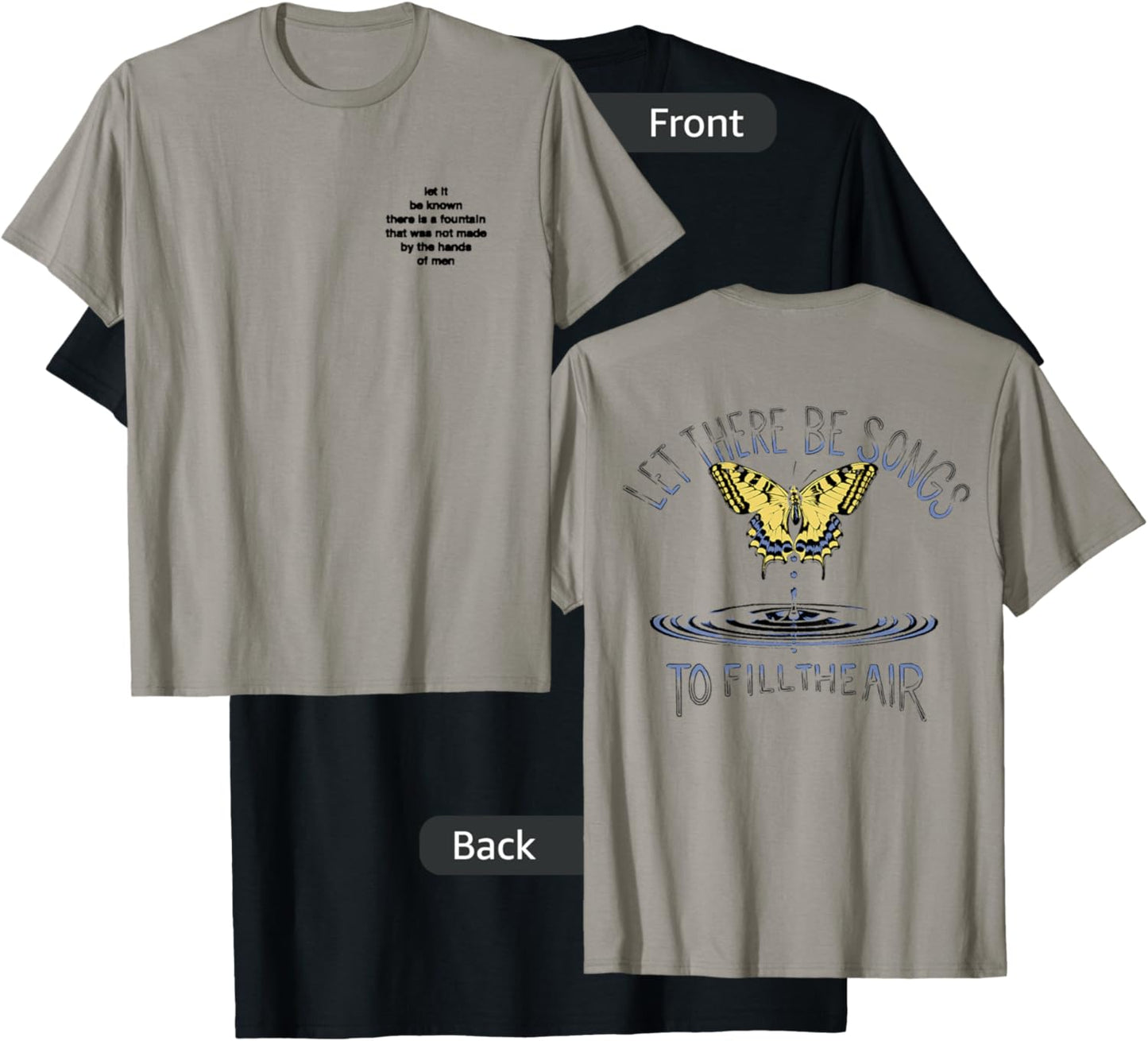 Grateful Dead Ice Nine Lyrics Let There Be Songs T-Shirt - T-Shirt | Black