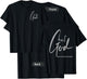 But God (Back/Front) Isaiah 43 19 Jesus Christian Faith T-Shirt - T-Shirt | Black