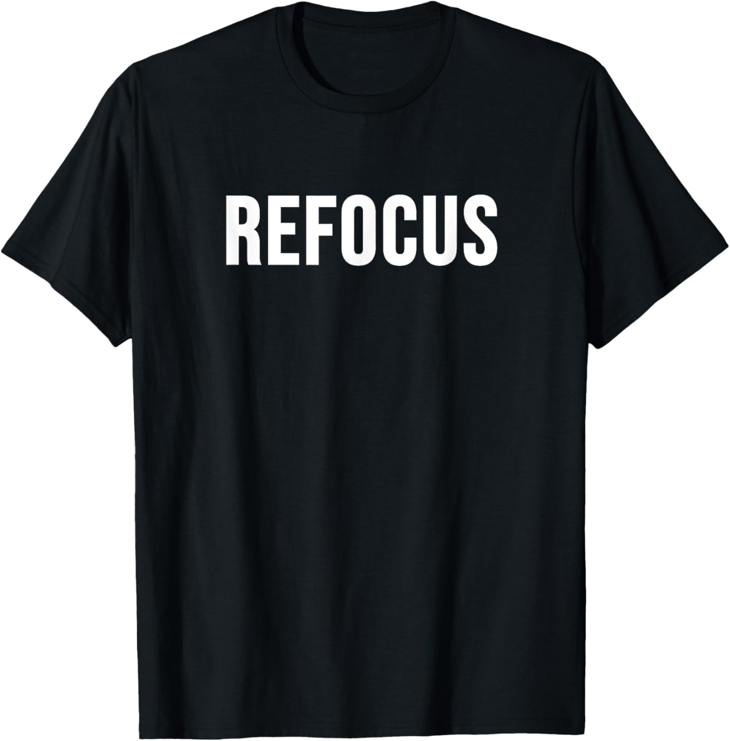 Refocus T-Shirt - T-Shirt | Black