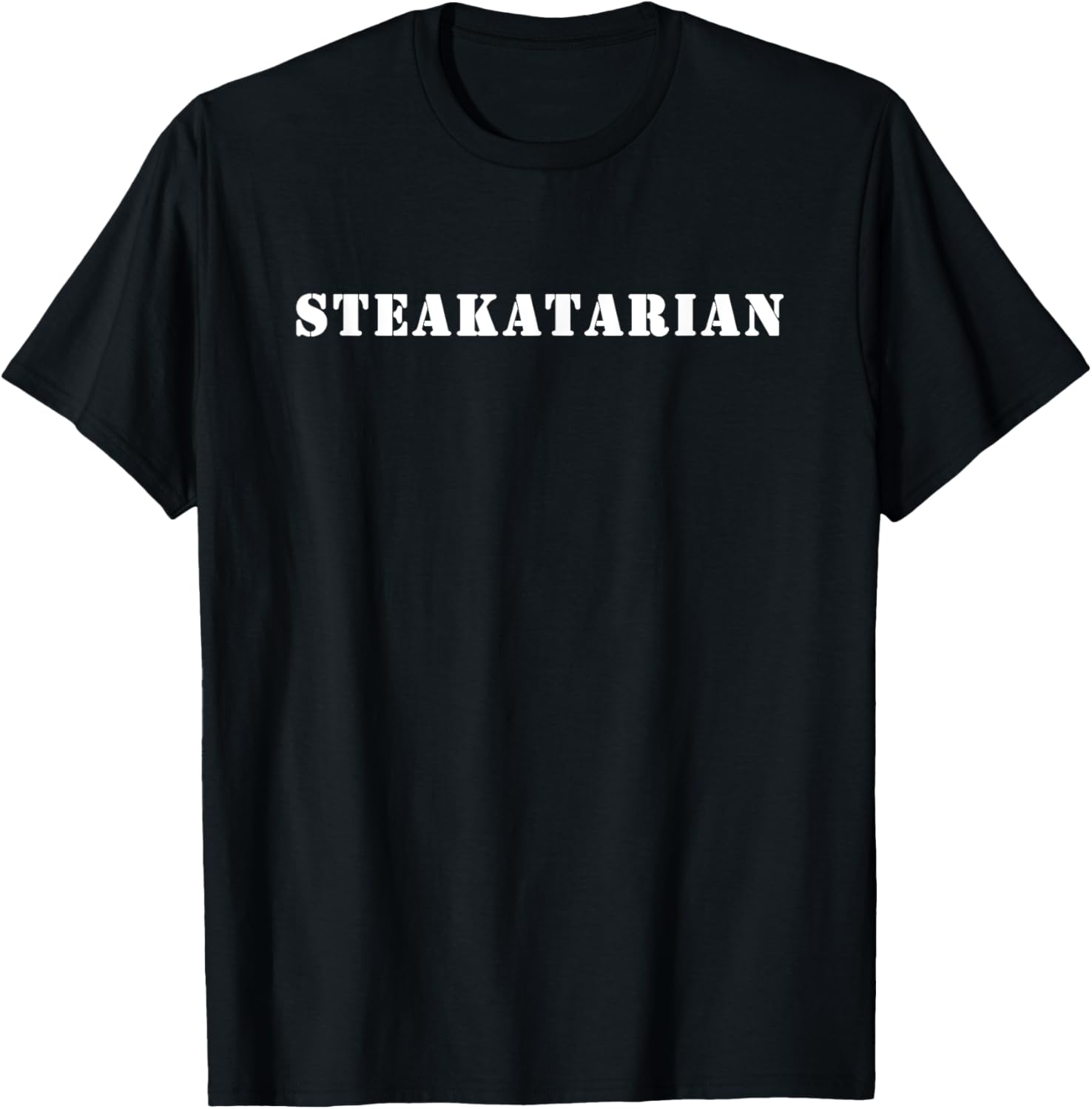 Steakatarian T-Shirt - T-Shirt | Black