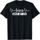 Christian Lovers Jesus Saved Life Faith Jesus Saved My Life T-Shirt - T-Shirt | Black