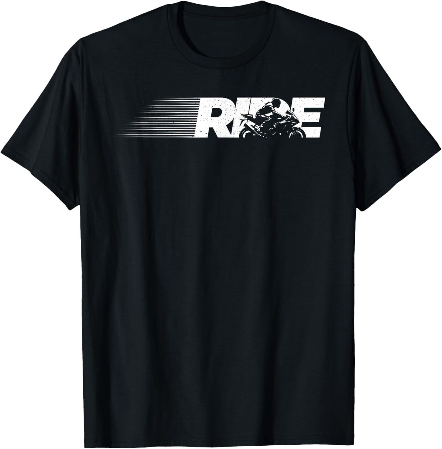 Cool Motorcycle Design Women Biking Motorcycle Lover T-Shirt - T-Shirt | Black