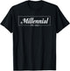 Millennial Established 1992 Birth Year T-Shirt - T-Shirt | Black