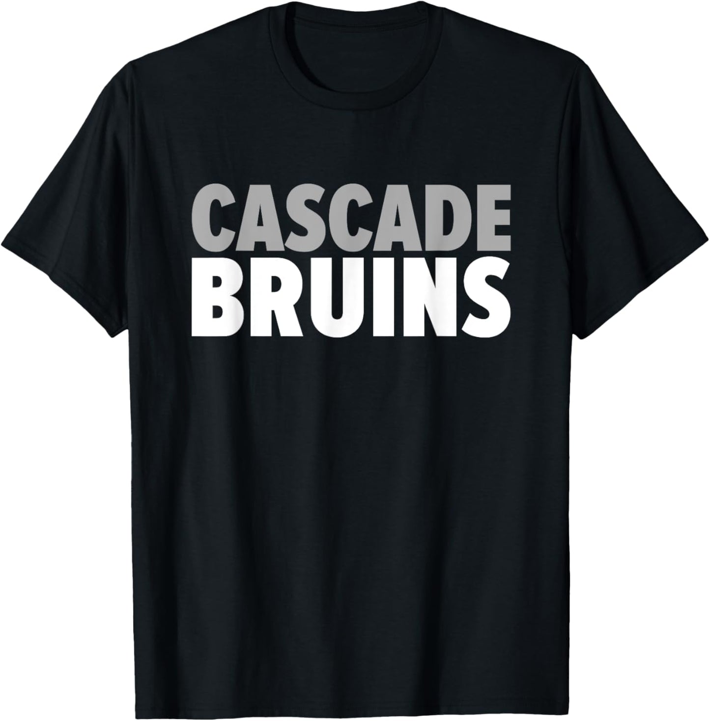 Cascade Bruins Bold T-Shirt - T-Shirt | Black