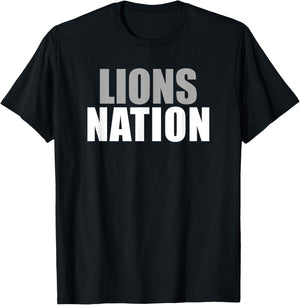 Franklin Lions Nation HS T-Shirt - T-Shirt | Black