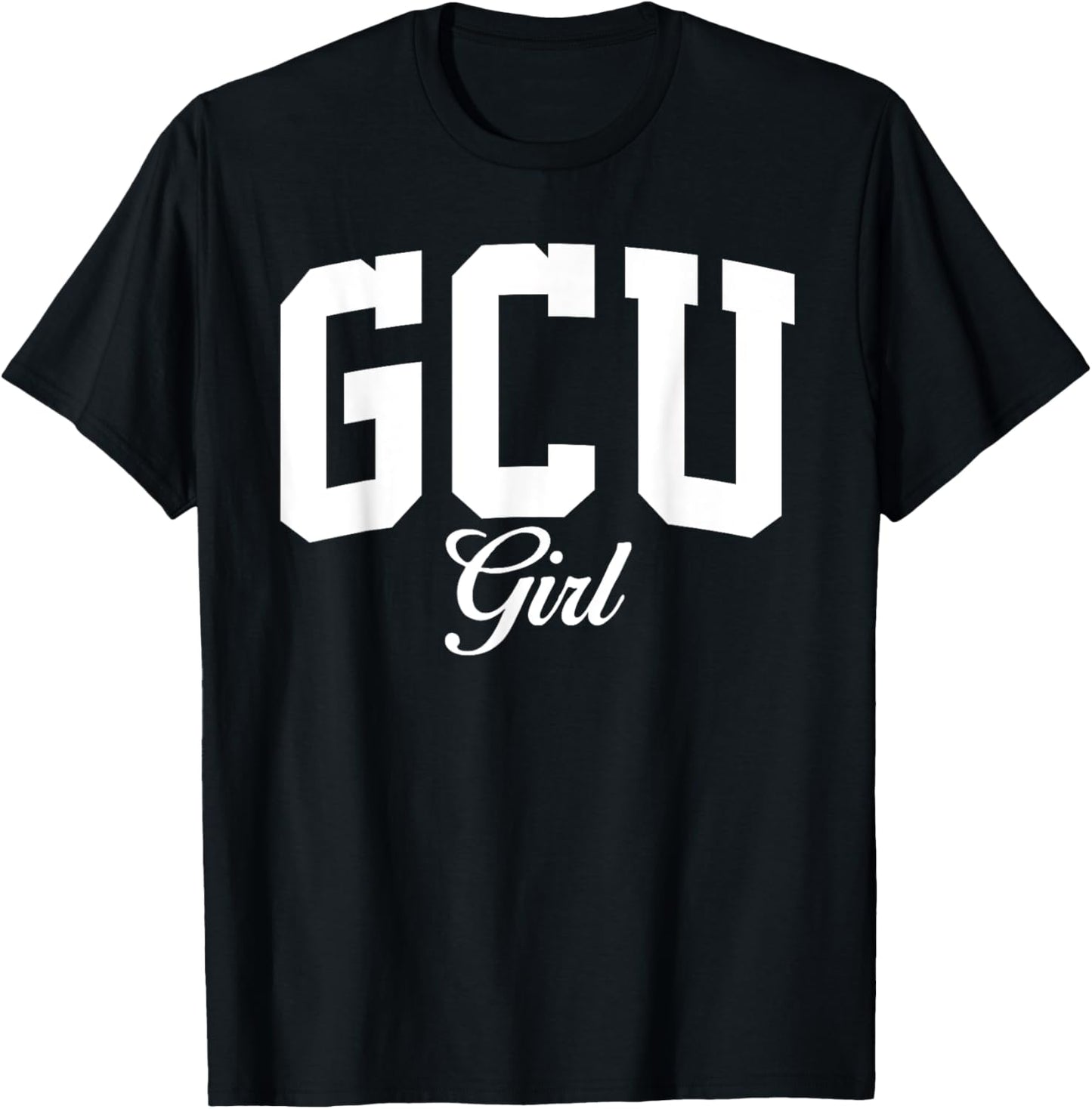 GCU University Girl Arch Vintage Design Girls T-Shirt - T-Shirt | Black