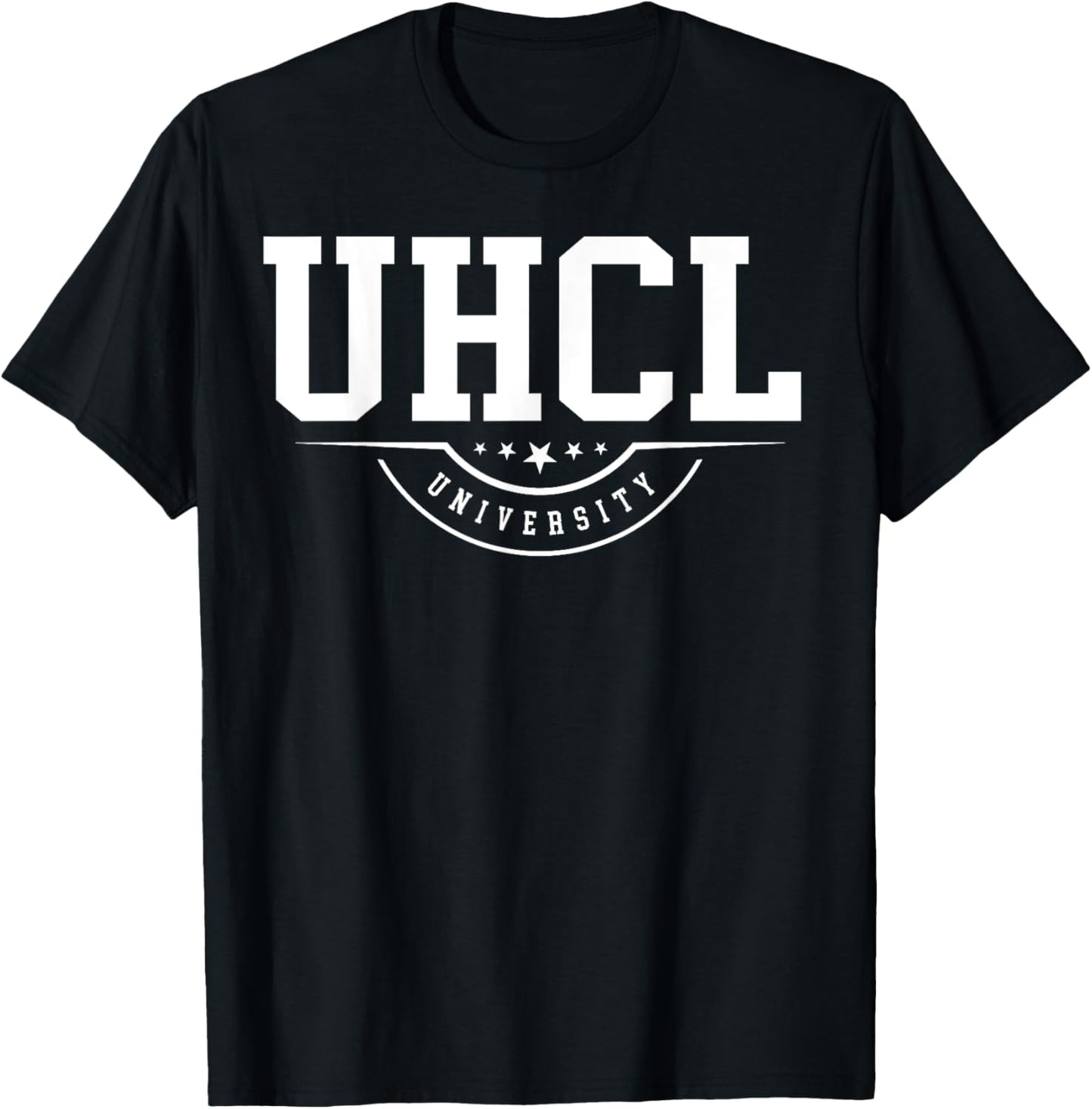 UHCL University Arch Vintage Classic Design Gifts Men Women T-Shirt - T-Shirt | Black