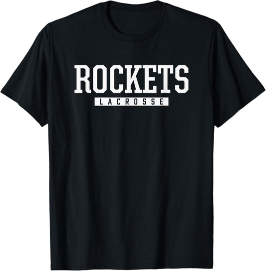Robinson Rockets Lacrosse HS T-Shirt - T-Shirt | Black