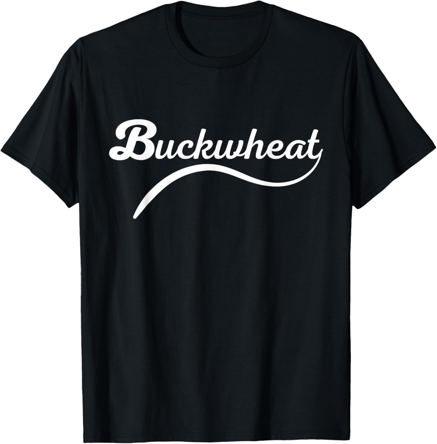Buckwheat Funny Nickname Farmer Hick Hillbilly T-Shirt - T-Shirt | Black