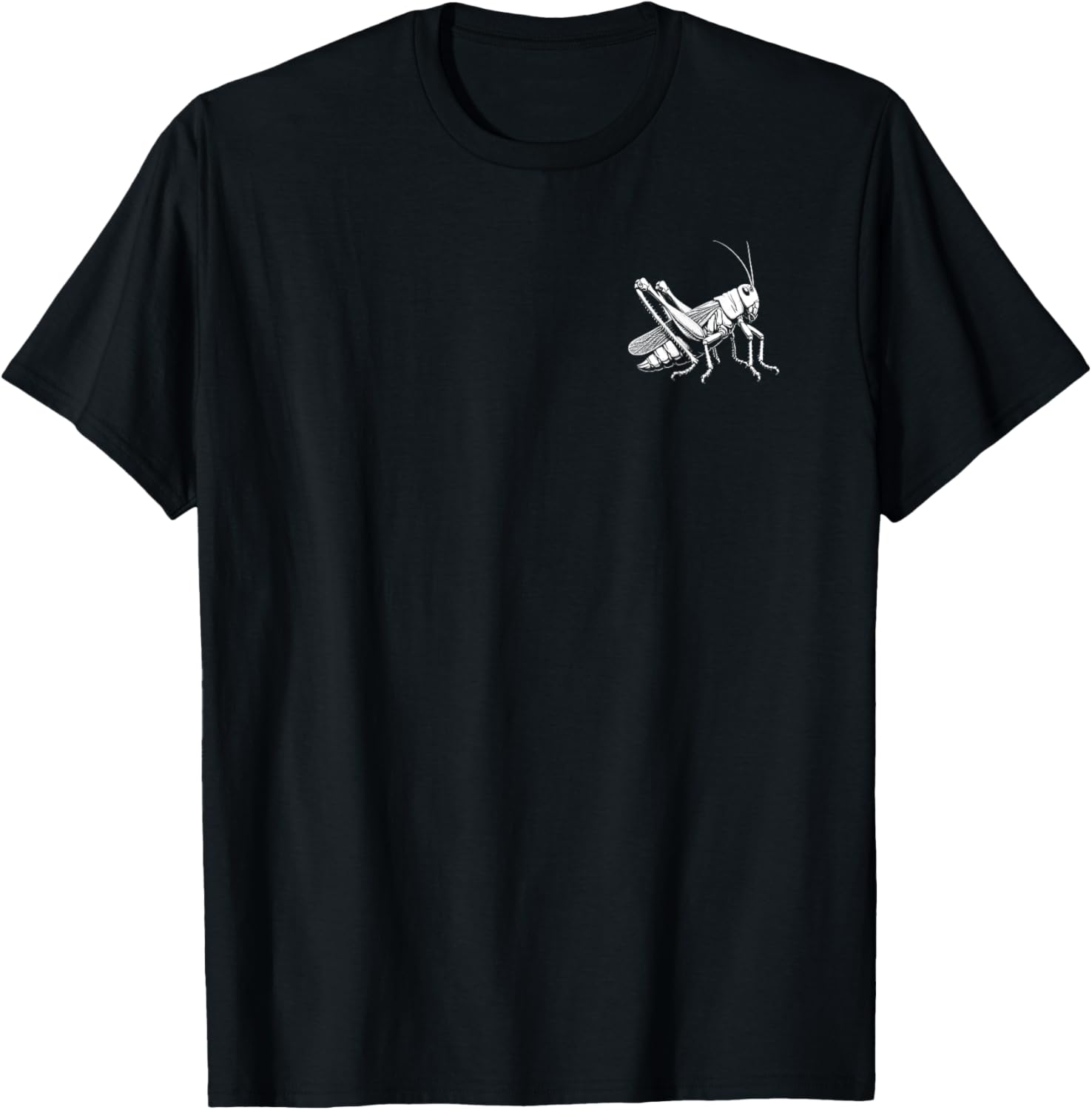 Locust Dad Mom Lover - Monochromatic Locust T-Shirt - T-Shirt | Black