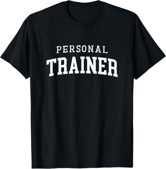 Personal Trainer Gym Athletic Trainer T-Shirt - T-Shirt | Black