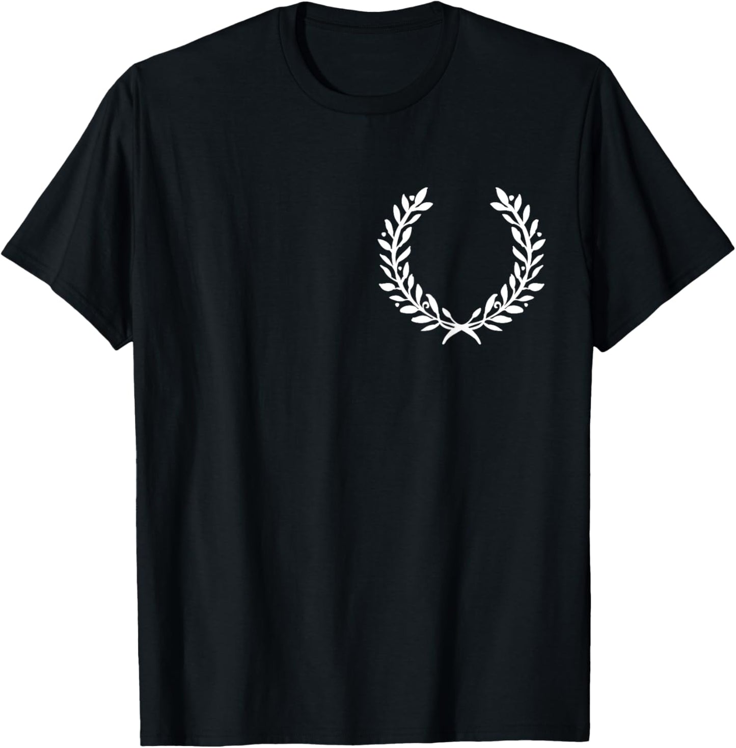 Laurel Wreath Tattoo Art for Winners at the Award Ceremony T-Shirt - T-Shirt | Black