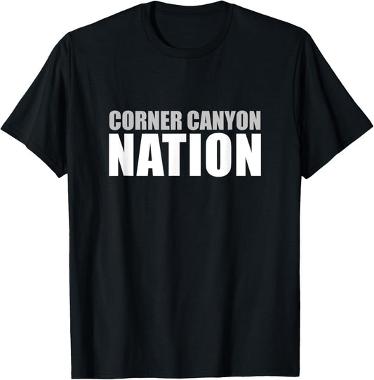 Corner Canyon High School Nation T-Shirt - T-Shirt | Black