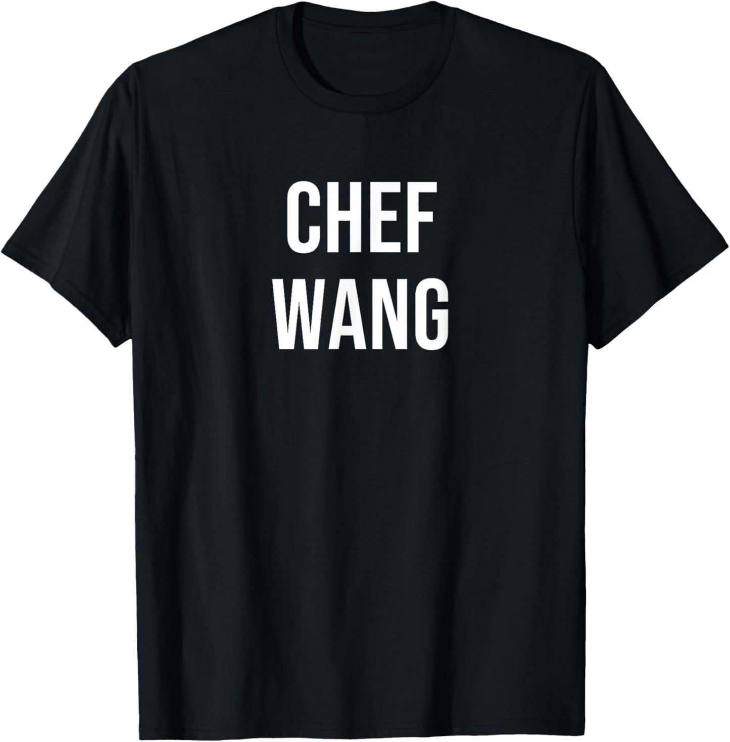 Chef Wang T-Shirt - T-Shirt | Black