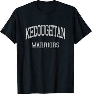 Kecoughtan High School HS Hampton VA Retro Sports T-Shirt - T-Shirt | Black