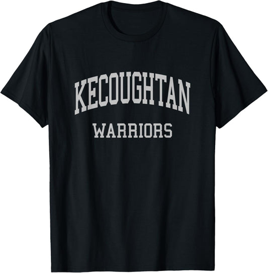 Kecoughtan High School HS Hampton VA Retro Sports T-Shirt - T-Shirt | Black