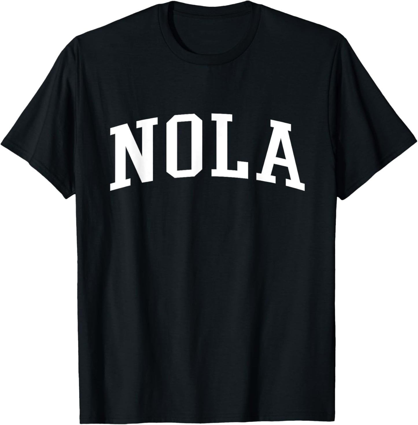 Nola New Orleans Vintage T-Shirt - T-Shirt | Black