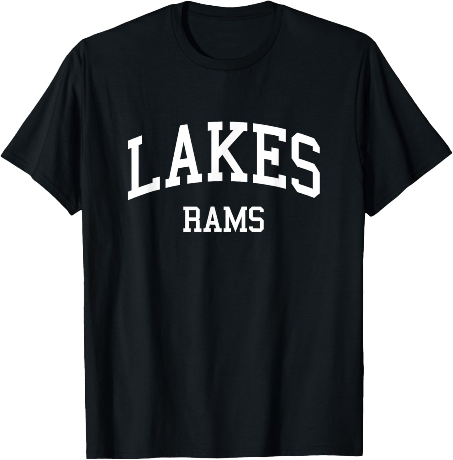 Lakes High School HS West Palm Beach FL Retro Sports T-Shirt - T-Shirt | Black