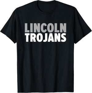 Lincoln Trojans Bold T-Shirt - T-Shirt | Black
