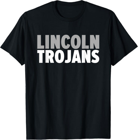 Lincoln Trojans Bold T-Shirt - T-Shirt | Black